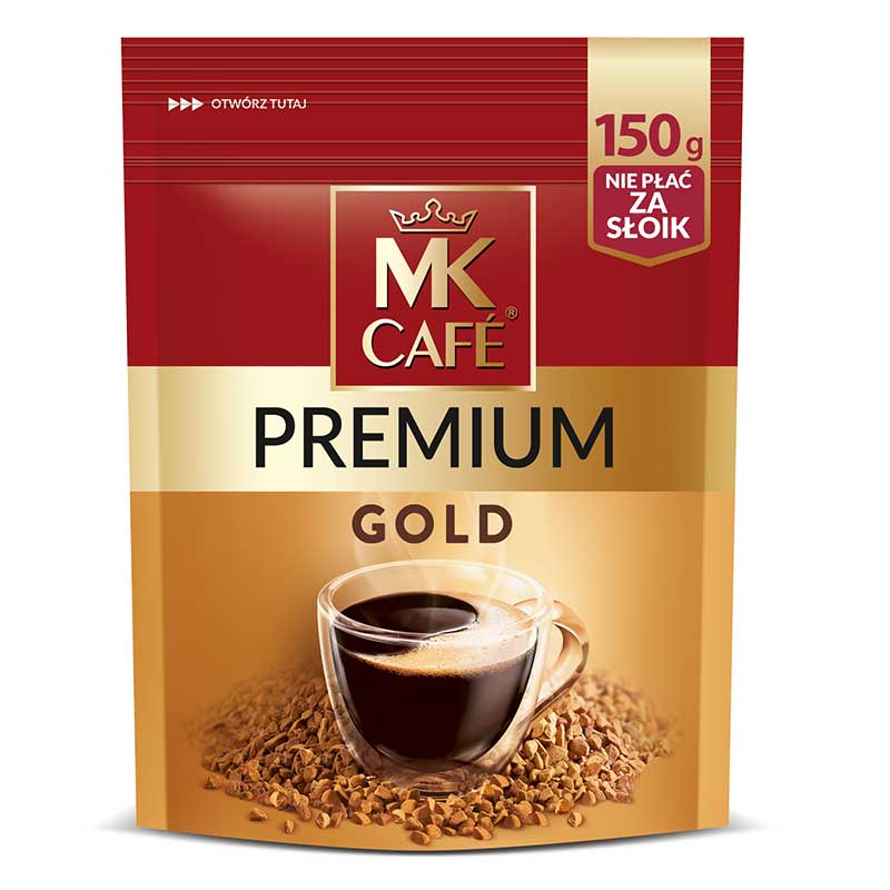Kawa Rozpuszczalna Gold Zapas 150g Mk Cafe