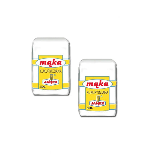Mąka kukurydziana 500g Janex