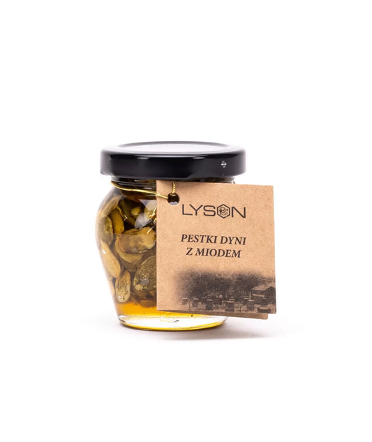 Pestki Dyni Z Miodem 120g Łysoń