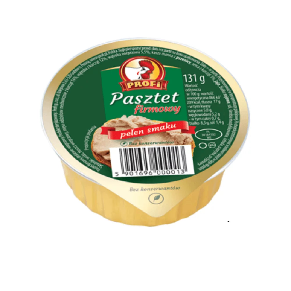 Pasztet wielkopolski drobiowy firmowy 131g Profi